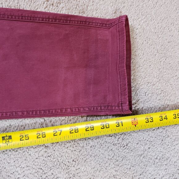 PRPS Jeans Men 33 (34x32) Red Savoy Bowman Tapered Cargo Pant Streetwear Hip Hop - Picture 9 of 12